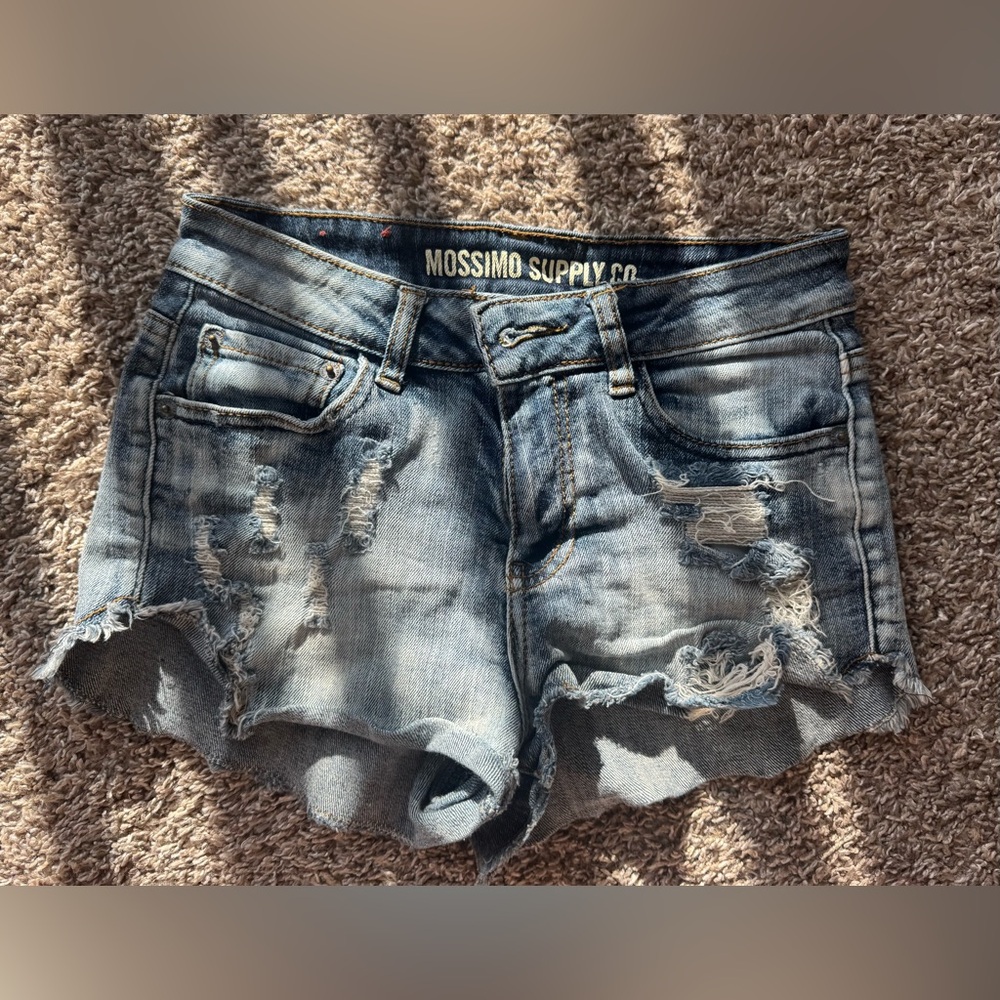 Mossimo Supply Co. Denim Shorts Ripped